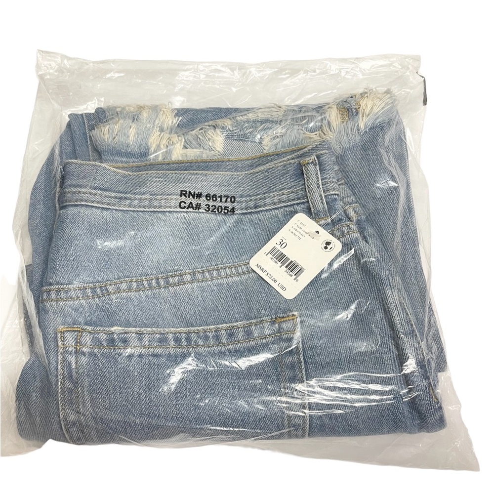 NWT Free People Maggie Mid-Rise Straight-Leg Jeans - Picture 10 of 12